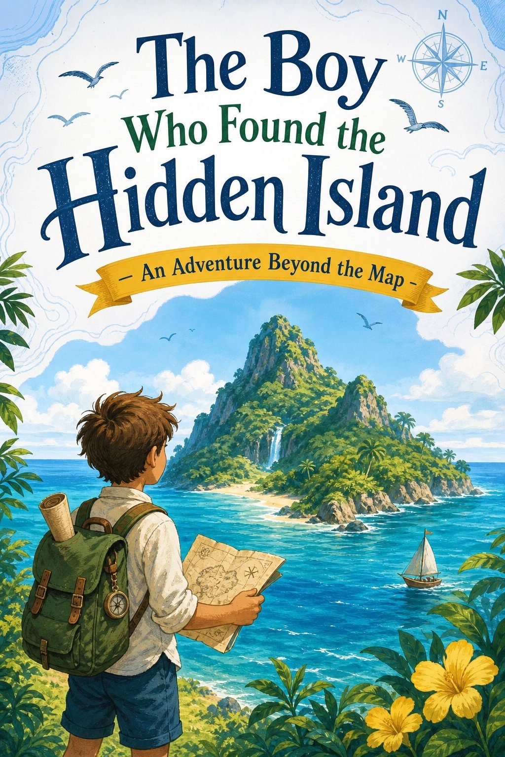 The Boy Who Found the Hidden Island, cover