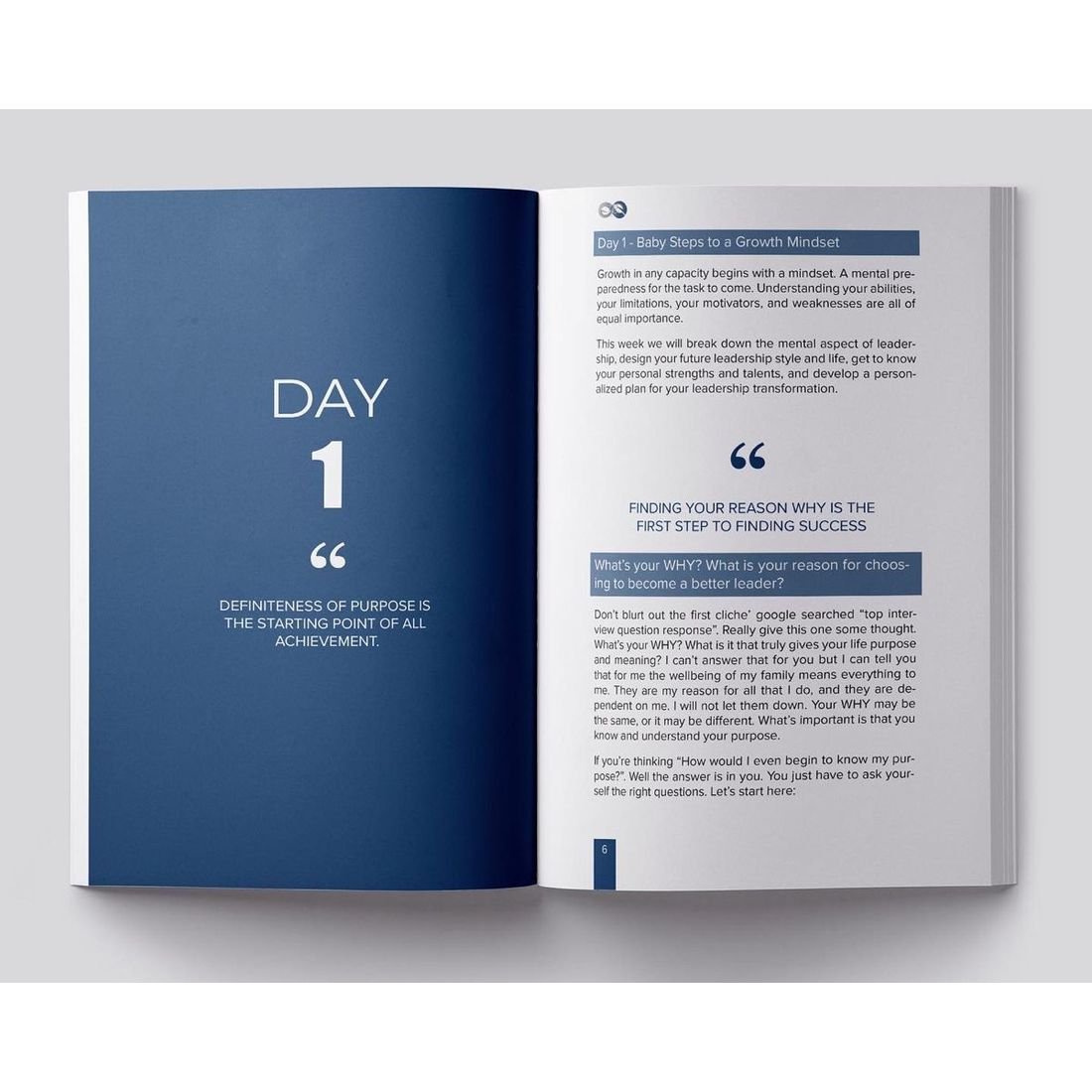 Chapter divider, book interior formatting